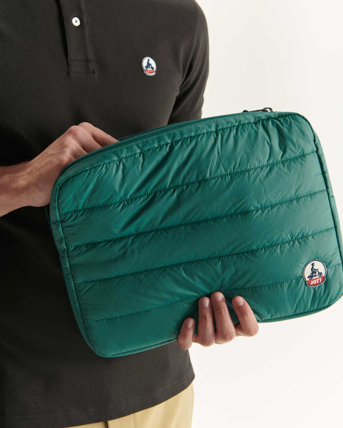 Dark green Hateya laptop bag - JOTT UK - 3
