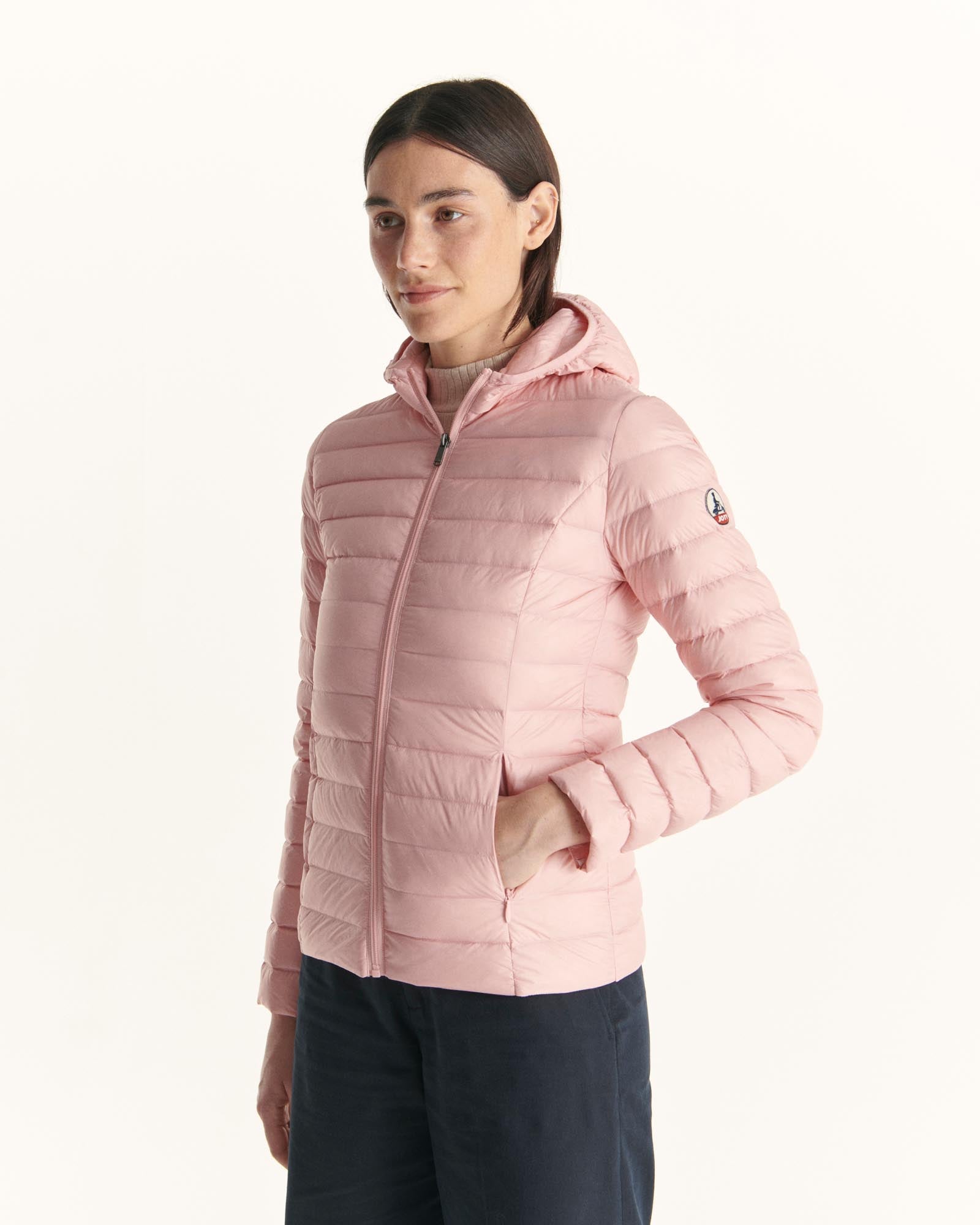 Baby pink cheap puffer jacket