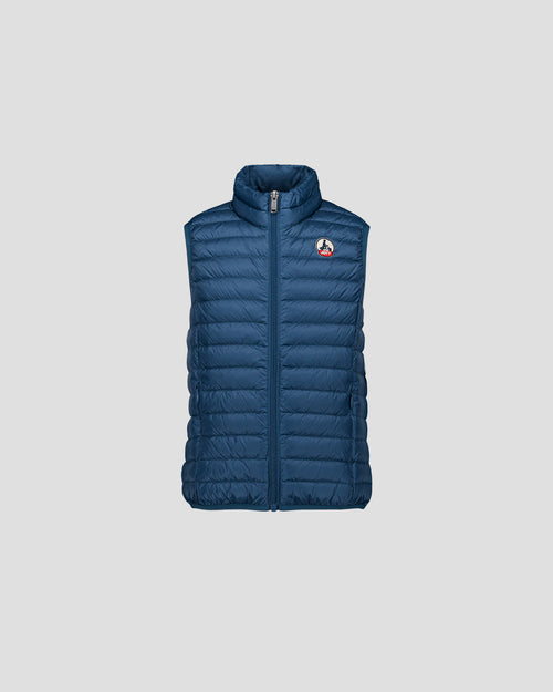 Blue jeans Sleeveless Down Jacket Zoe - JOTT UK - 2