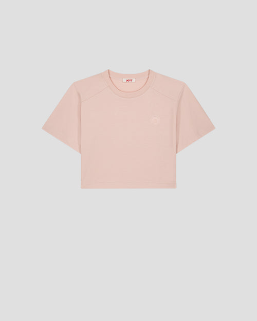 Peach skin cotton round-neck T-shirt Mazu - JOTT UK - 2