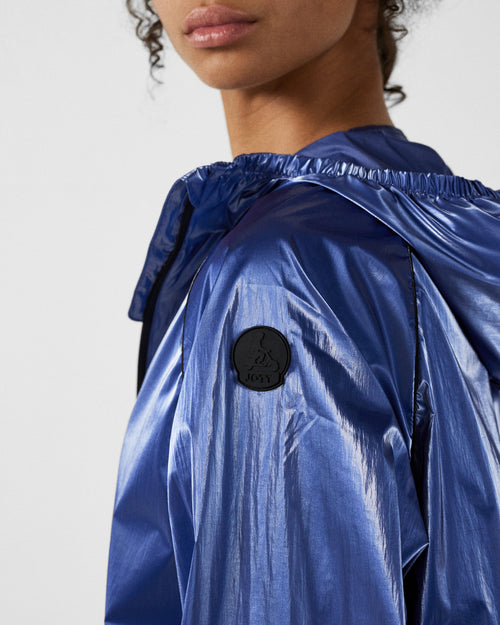 Mystical blue Izumi Metallic Windbreaker - JOTT UK - 5