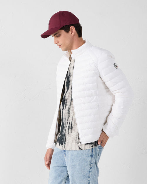 White Lightweight down jacket Mat - JOTT UK - 3