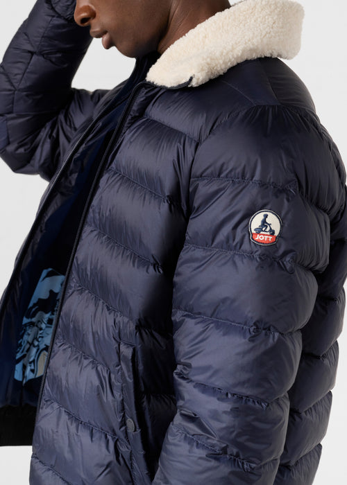 Aviator jacket Navy Chuck - JOTT UK - 5