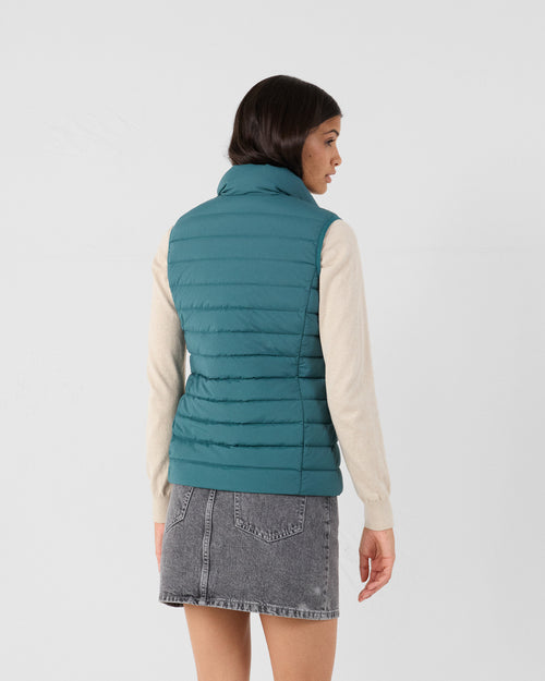 Deep lake Grenada stretch sleeveless puffer jacket - JOTT UK - 4