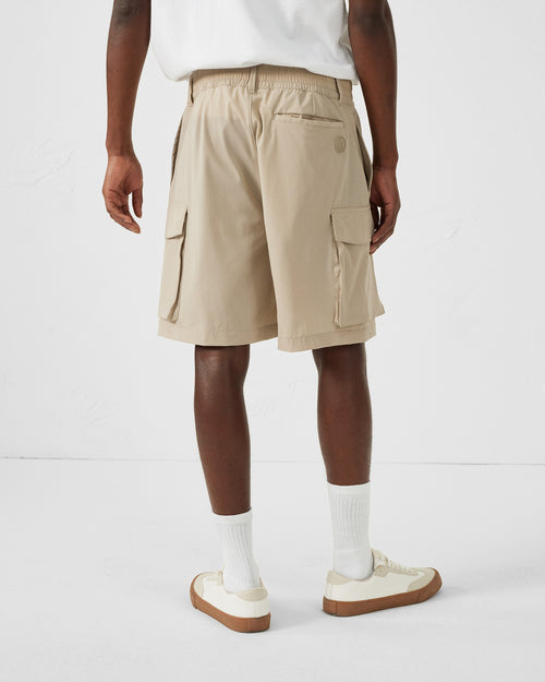 Beige Morpheus cargo shorts - JOTT UK - 4