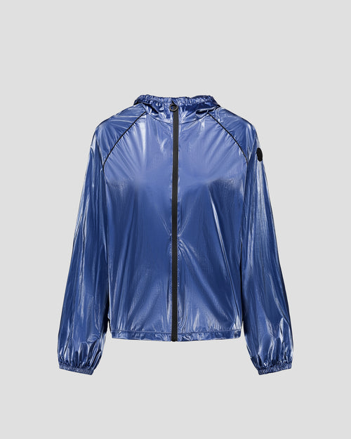 Mystical blue Izumi Metallic Windbreaker - JOTT UK - 2