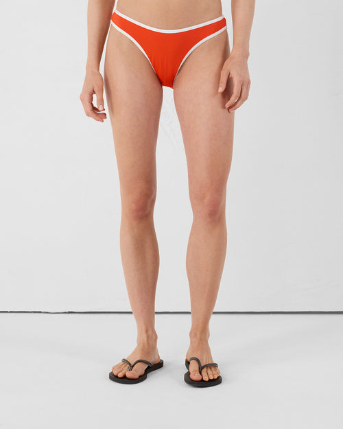 Flame red brazilian bikini bottom Maeva - JOTT UK - 3