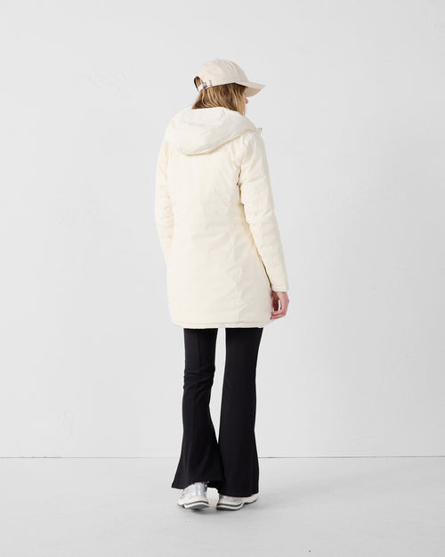 Long reversible jacket Natural/ice grey Verone - JOTT UK - 4