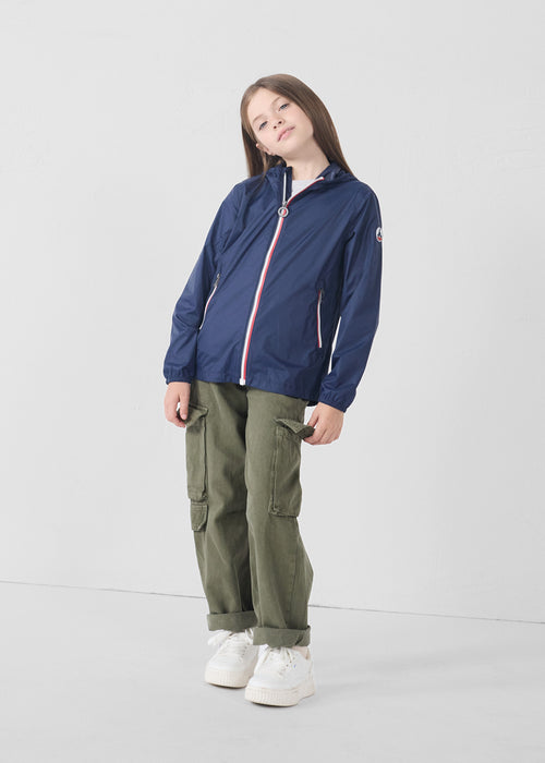 Raincoat packable Navy Corrie - JOTT UK - 2