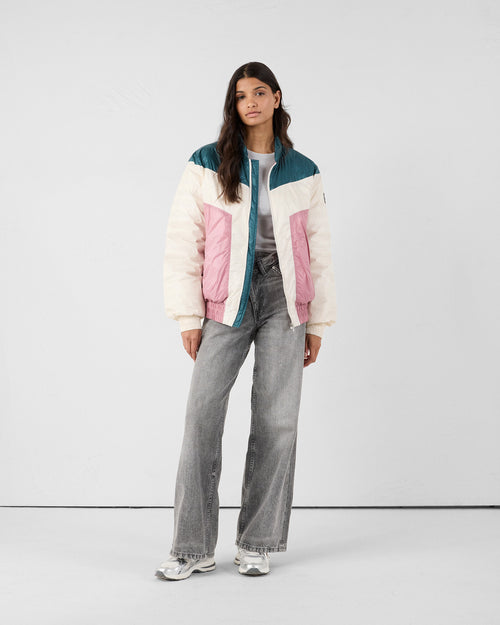 Puffer jacket Marshy/Antique pink Joan - JOTT UK - 3