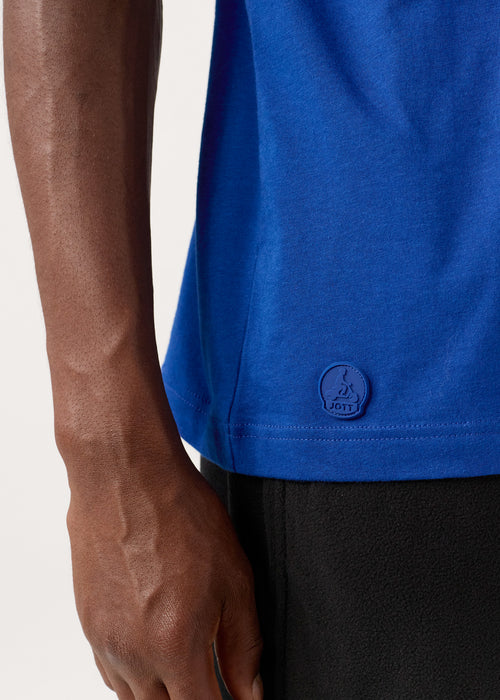 Round-neck Tshirt Cobalt blue Petro - JOTT UK - 5