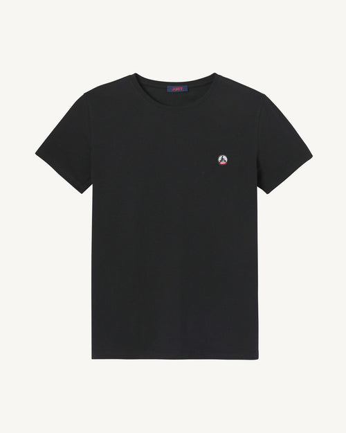 Black Pietro organic cotton T-shirt - JOTT UK - 2
