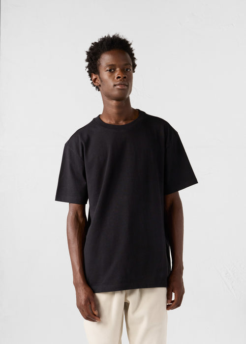 Round-neck Tshirt Black Andrea - JOTT UK - 3