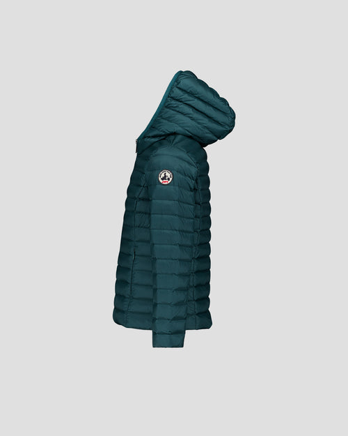 Lightweight hooded  jacket Dark marsh Carla