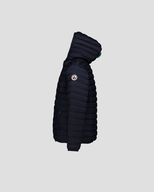 Navy Hooded down jacket Hugo - JOTT UK - 2