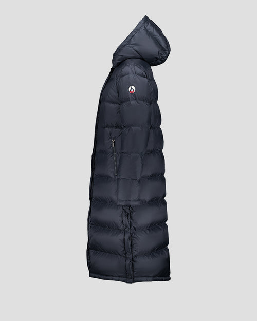 Long hooded down jacket Bluestone Karachi - JOTT UK - 2