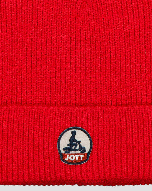 Carmin red Beanie kid Noah 2.0 - JOTT UK - 2