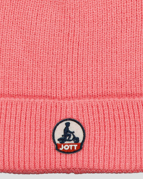 Vibrant pink Beanie kid Noah 2.0 - JOTT UK - 4