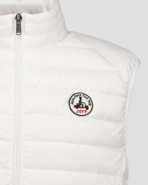 Sleeveless down jacket White Tom - JOTT UK - 2