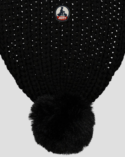 Black Vancouver 2.0 scarf - JOTT UK - 3
