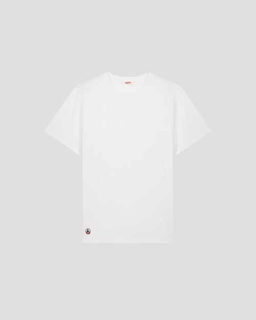 Round-neck Tshirt White Andrea - JOTT UK - 2