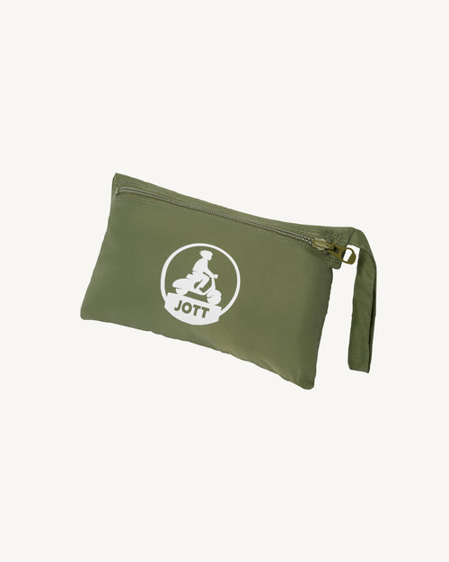Feroe packable waterproof jacket Army - JOTT UK - 4