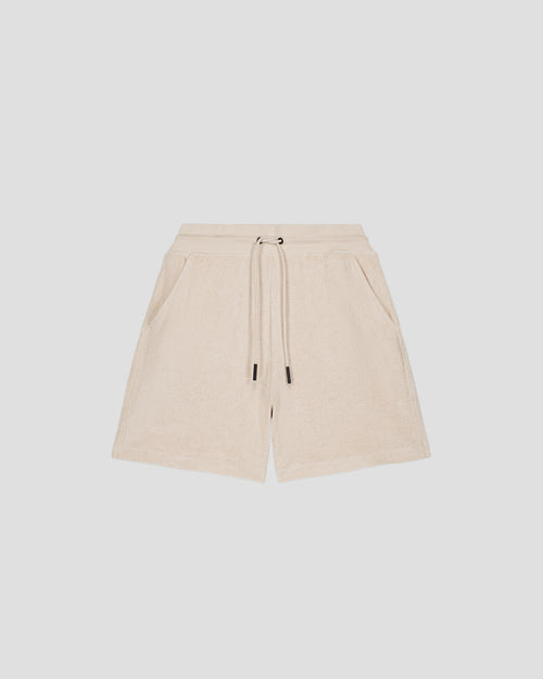 Bleached sand Towelling shorts Eagle - JOTT UK - 2