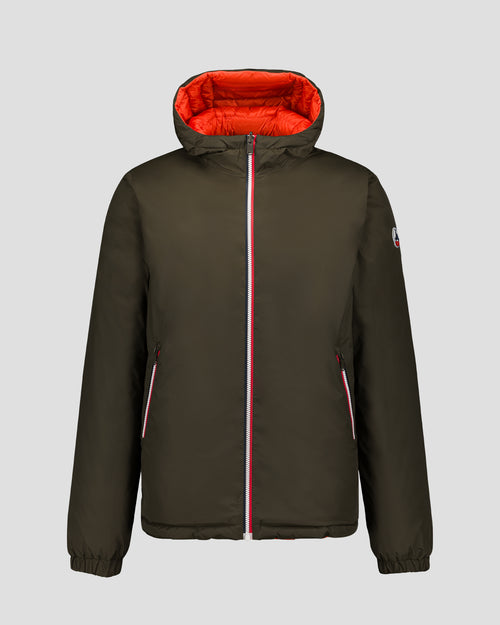 Reversible jacket Army/fire red Brummen - JOTT UK - 2