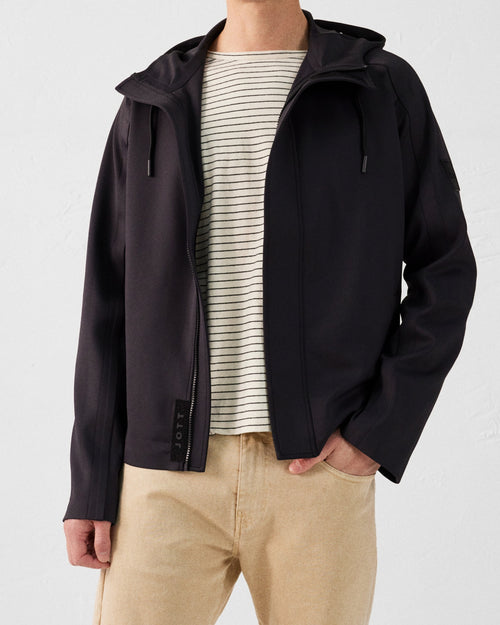 Black Lightweight parka Ernest