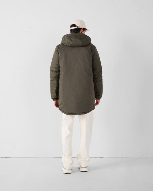 Long reversible jacket Army/fire red Assen - JOTT UK - 3