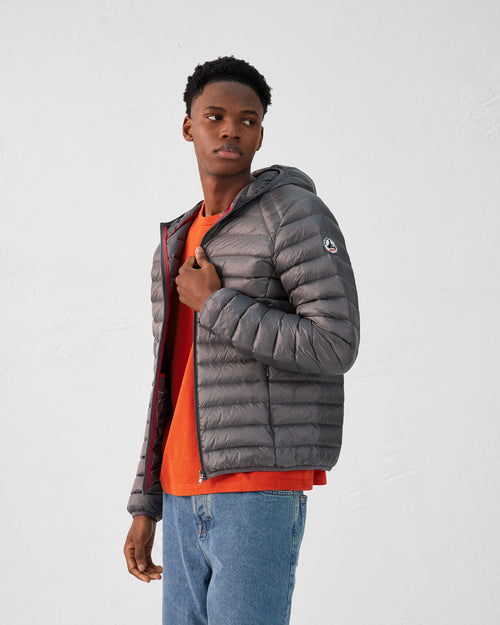 Anthracite Lightweight down jacket Nico - JOTT UK - 2