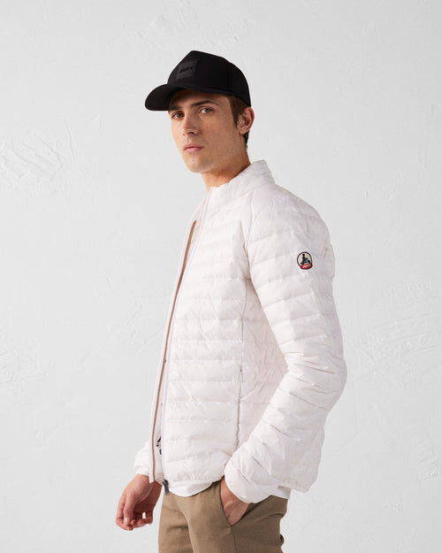 White Lightweight down jacket Mat - JOTT UK - 3