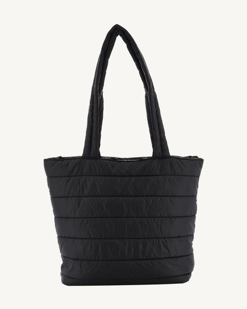 Black Quilted bag Nita - JOTT UK - 3