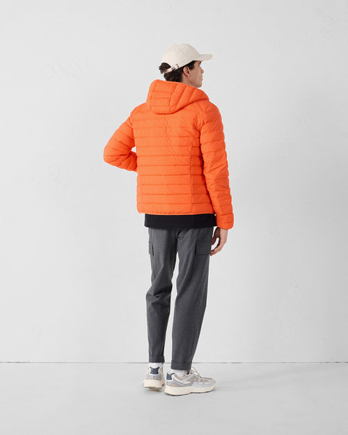 Flame red Lightweight stretch hooded jacket Frantz - JOTT UK - 3