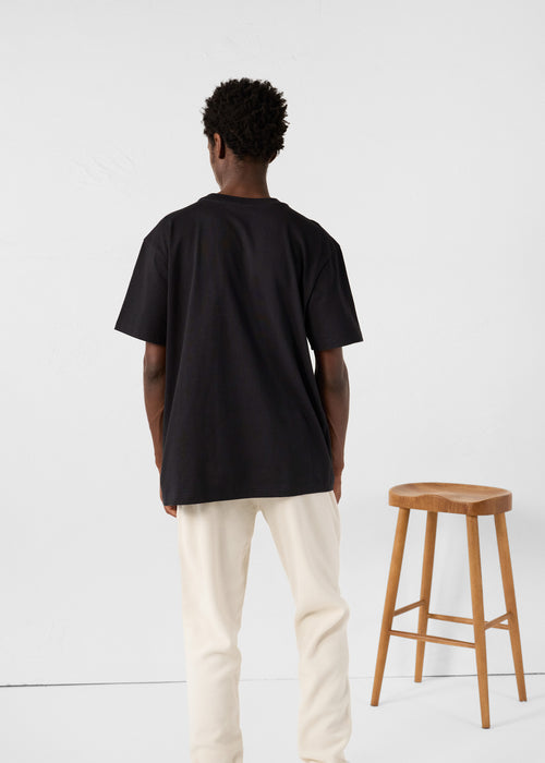 Round-neck Tshirt Black Andrea - JOTT UK - 4