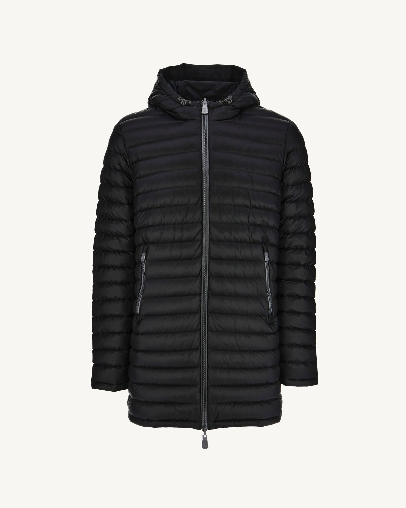 Black Reversible light puffer jacket Amsterdam JOTT UK