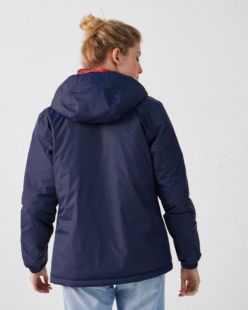 Bangkok 2.0 Ultralight reversible hooded winter jacket Navy/Mystical blue - JOTT UK - 4