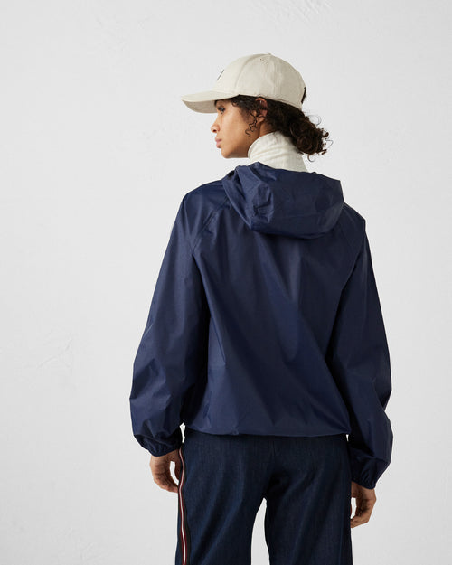 Feroe packable waterproof jacket Navy - JOTT UK - 4