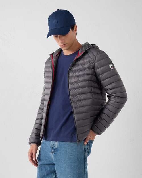 Anthracite Lightweight down jacket Nico - JOTT UK - 4