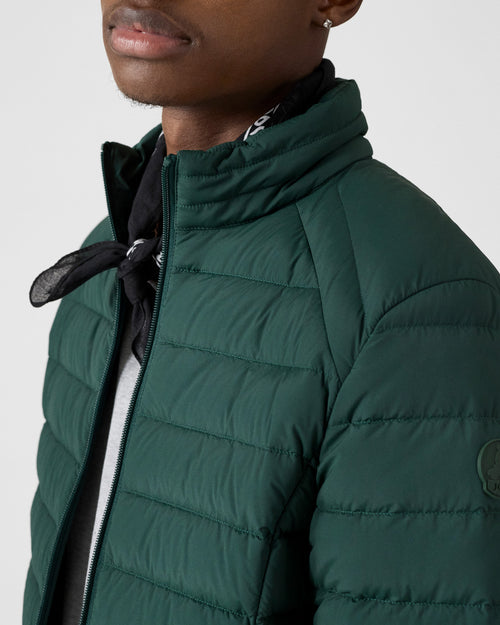 Deep forest Aragon lightweight stretch puffer jacket - JOTT UK - 5