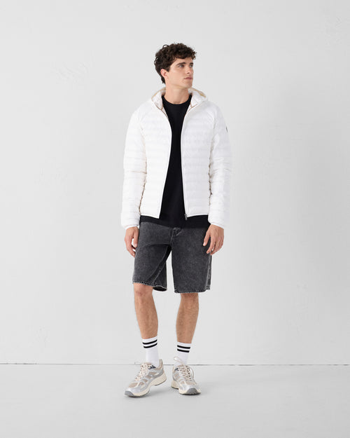 White Lightweight down jacket Nico - JOTT UK - 2