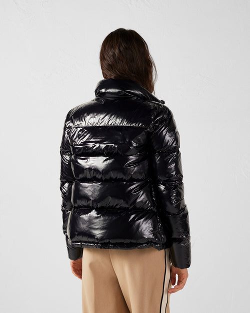 Grand Froid Black Cardiff lacquered down jacket - JOTT UK - 4