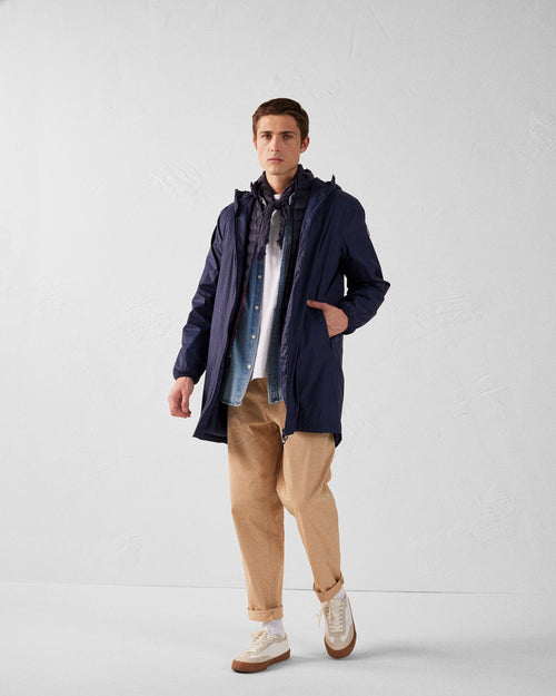 Navy Sleeveless down jacket Tom - JOTT UK - 4