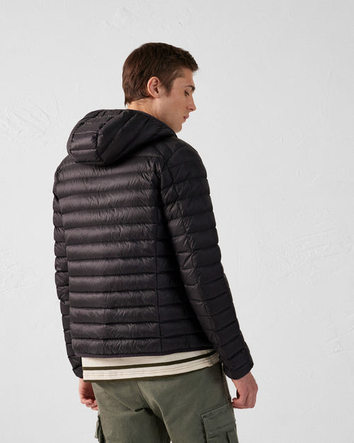 Black Lightweight down jacket Nico - JOTT UK - 5