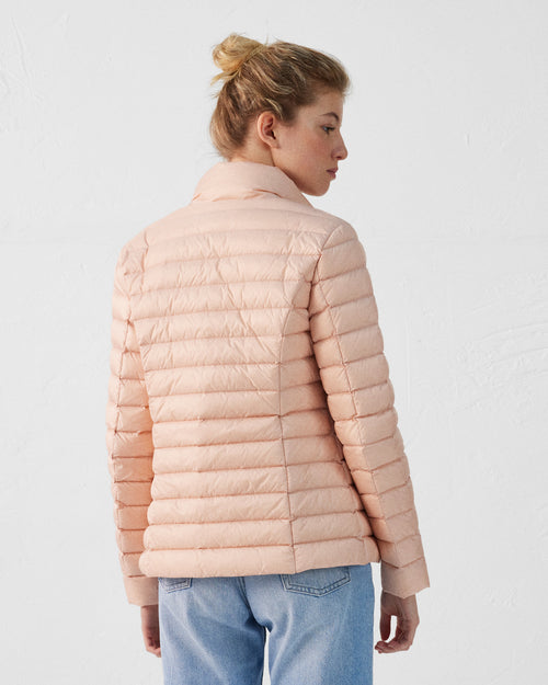 Lightweight down jacket Peach skin Cha - JOTT UK - 4