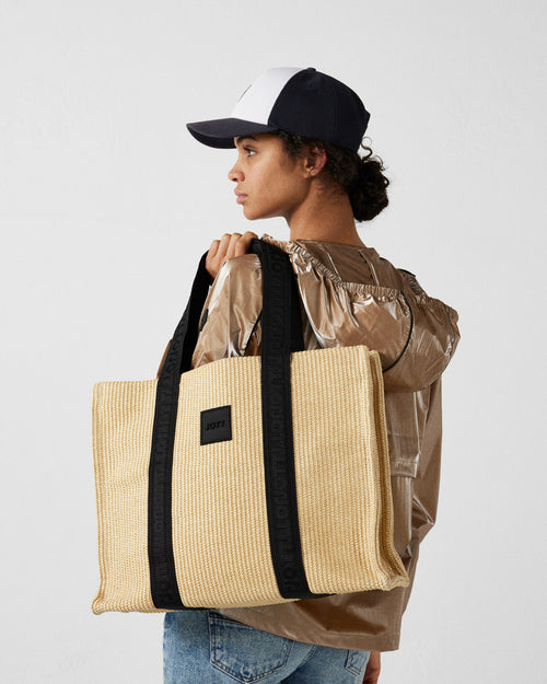 Totebag in raffia Natural Danika - JOTT UK - 3