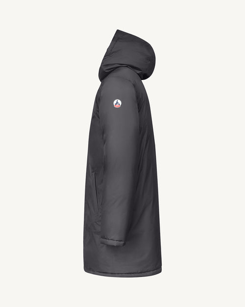 Helsinki Extreme Cold waterproof parka jacket Anthracite/Woolen grey - JOTT UK - 3