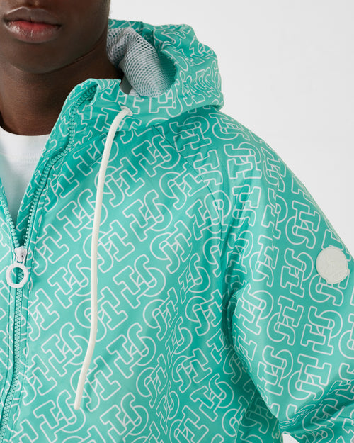 Mono lagoon Storm monogram windproof jacket with hood - JOTT UK - 4