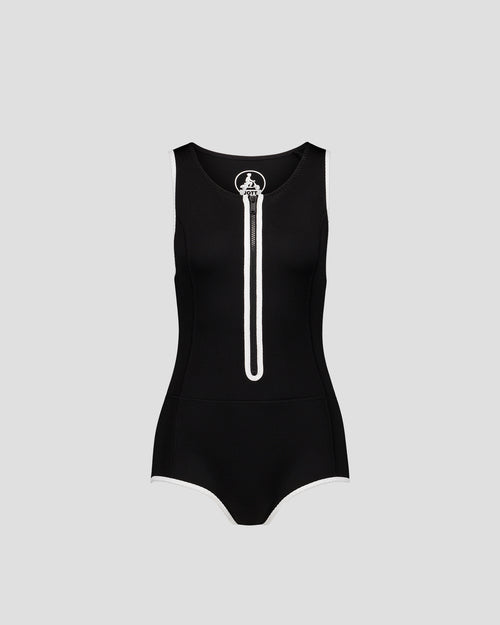 Black one-piece combination swimsuit Kim - JOTT UK - 3