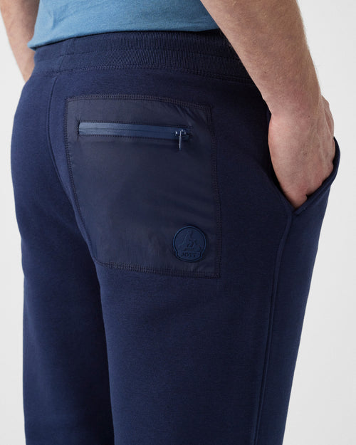 Achille cotton joggers Navy - JOTT UK - 5